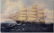unknow artist Seascape, boats, ships and warships. 35 oil painting on canvas